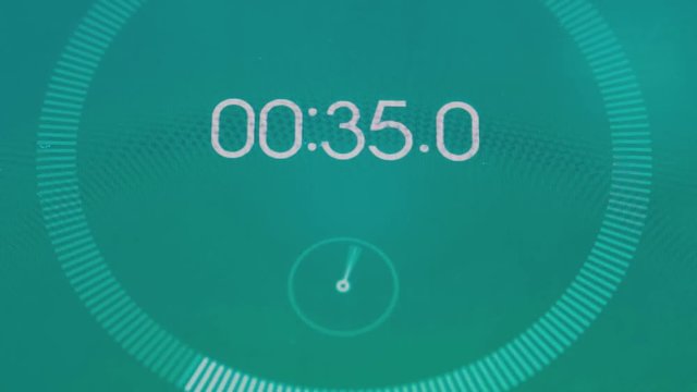 Digital stopwatch macro