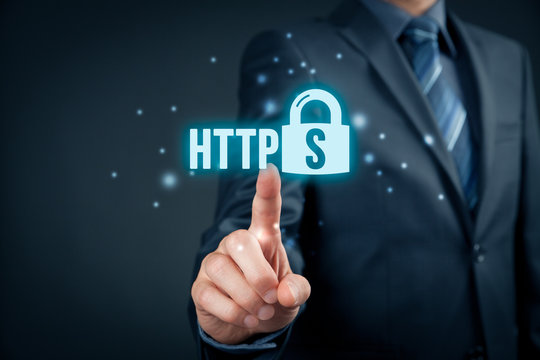 HTTPS concept