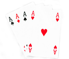 cards, aces and joker 5