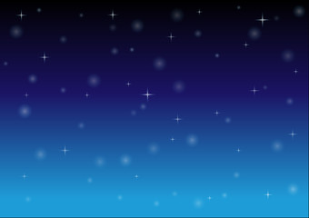 stars in night sky. background vector