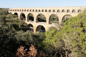 Pont du Gard
Aqueduc Romain d’Uzès à Nîmes