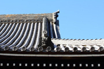 寺院の屋根