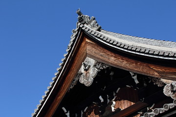 寺院の屋根