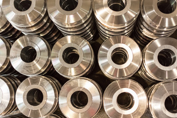 Products of machine-building plant. Turning and milling of parts and pieces. Products of Metalworking.