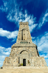 The national memorial Shipka peak in Bulgaria