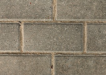 Vintage stone street road. Pavement texture. Macro shot.