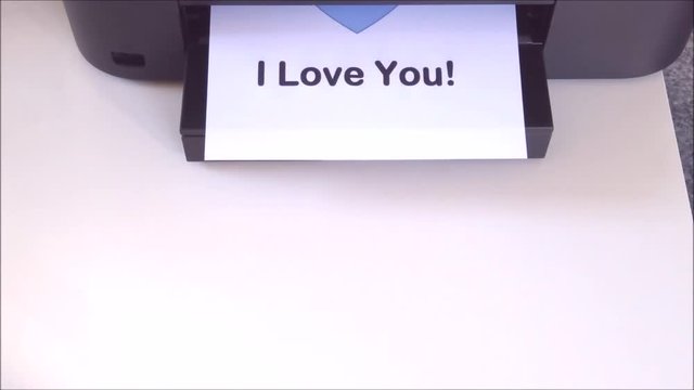 Message: I Love You!