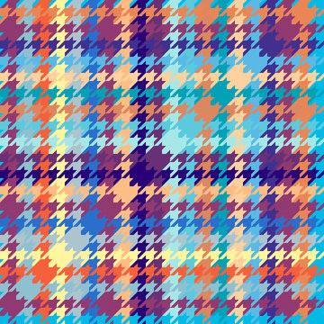 Seamless Hounds-tooth pattern