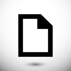 file icon stock vector illustration flat design