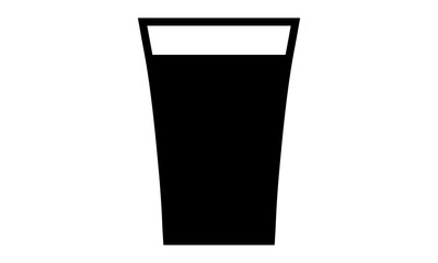 Pictogram - Soft drink, Glass, Non-alcoholic beverage - Object Icon Symbol