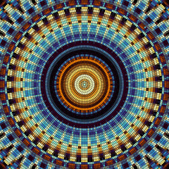 Seamless mosaic pattern