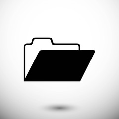 folder icon stock vector illustration flat design