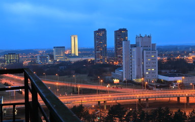 Vilnius in the evening