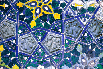 Islamic mosaic pattern