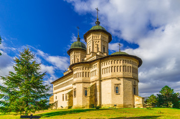 Fototapeta na wymiar Cetatuia monastery, Iasi, Moldavia, Romania