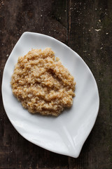 Porridge of barley and wheat mix