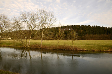 See Landschaft, am Fluss