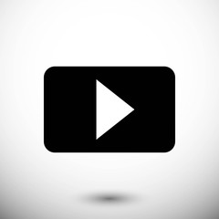 video icon stock vector illustration flat design