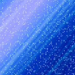 Decorative pattern with blue gradient 