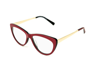 Fashion glasses isolated on white