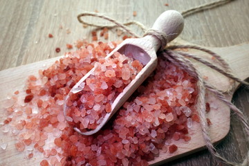 Pink salt from the Himalayas 