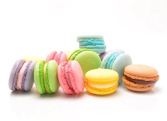  Sweet and colourful french macaroons