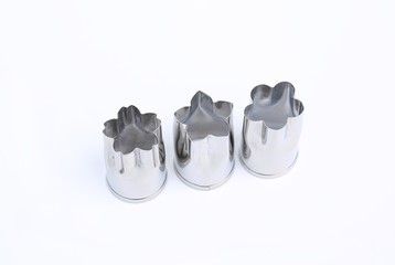 aluminium vegetables stamp isolated on white background