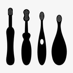 Baby toothbrushes, shade pictures