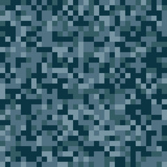 Trendy Seamless digital pixel camouflage pattern