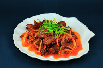 Chinese meat salad.