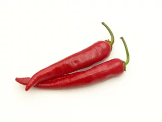 Fotobehang pepper hot red © Armen