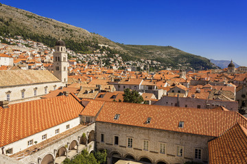 Old Town Dubrovnik view from City Walls © ewelinaf