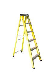 isolated foldable aluminum stairs