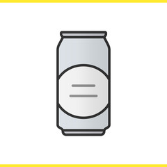 Beer can color icon
