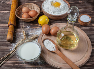 baking ingredients