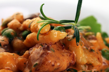 KasNocken - Austrian Spaetzle with cheese and caramelized onion.