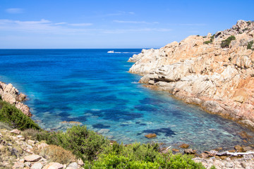 Beautiful sea coastline, Sardinia, Italy