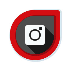 Photo Camera button illustration