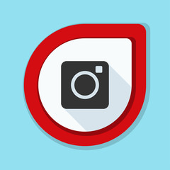 Photo Camera button illustration