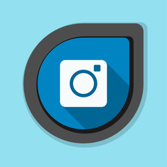 Photo Camera button illustration