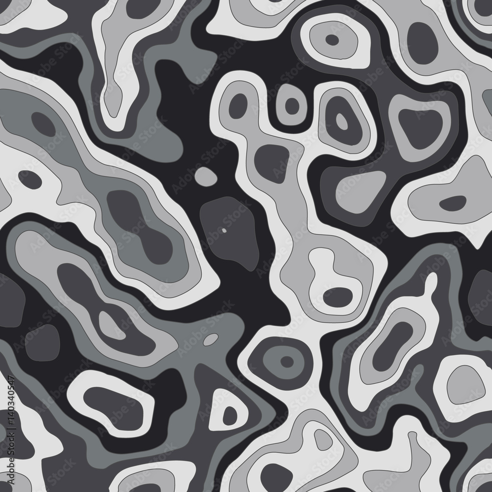 Canvas Prints camouflage seamless pattern