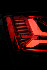 Rear light of a car
