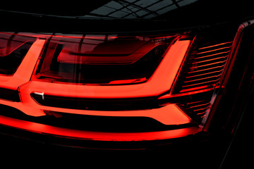 Rear light of a car