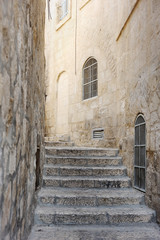 Fototapeta na wymiar streets of Jerusalem