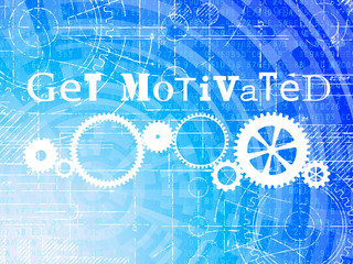 Get Motivated High Tech Background