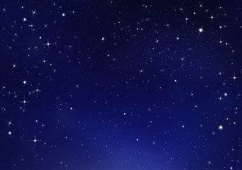 beautiful background of the night sky with stars