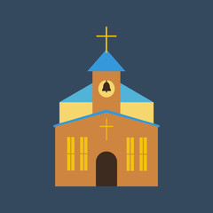Church illustration vector