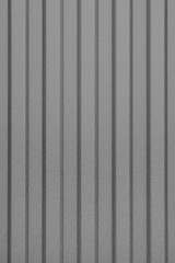 Obraz premium Gray corrugated sheet of metal . Pattern, abstract background.