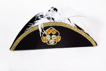 cocked hat on a white background