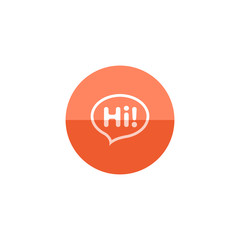 Circle icon - Chatting